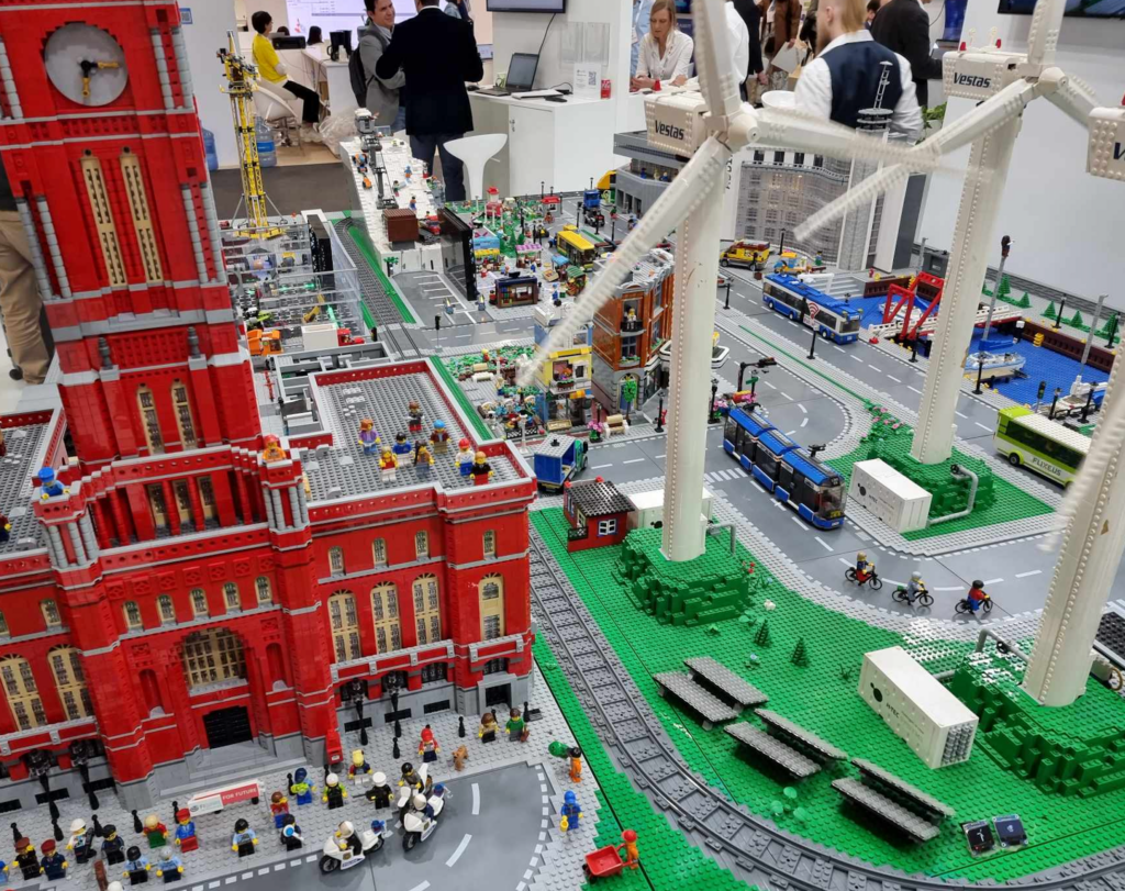 Smart stad i lego