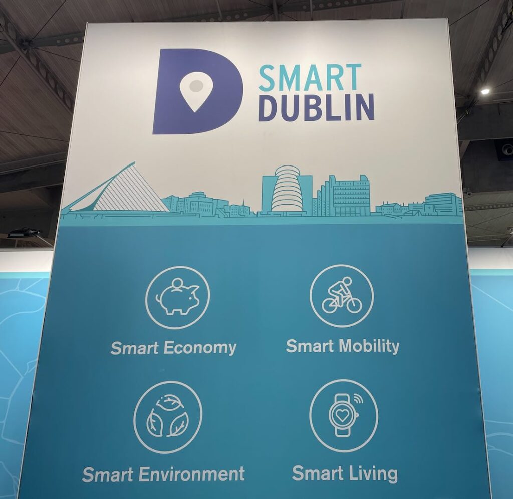 Dublin deltog på Smart City Expo i Barcelona 2024.