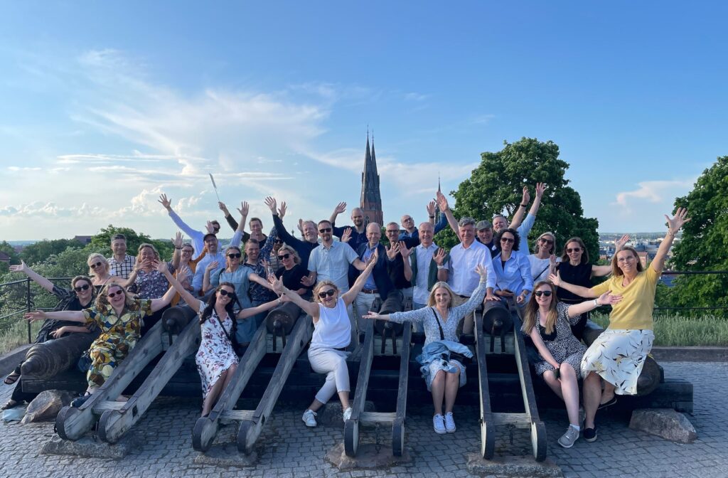 Gruppbild på projektdeltagare.