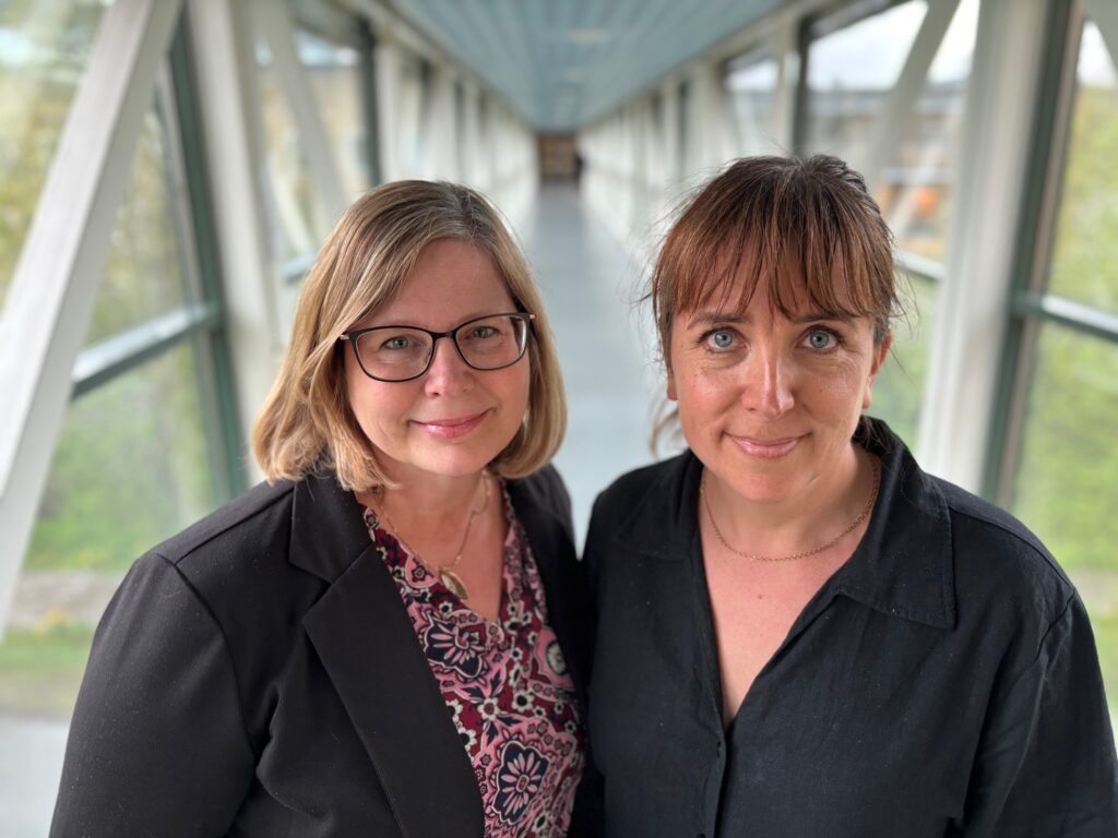 Ulrika H Westergren och Katrin Jonsson