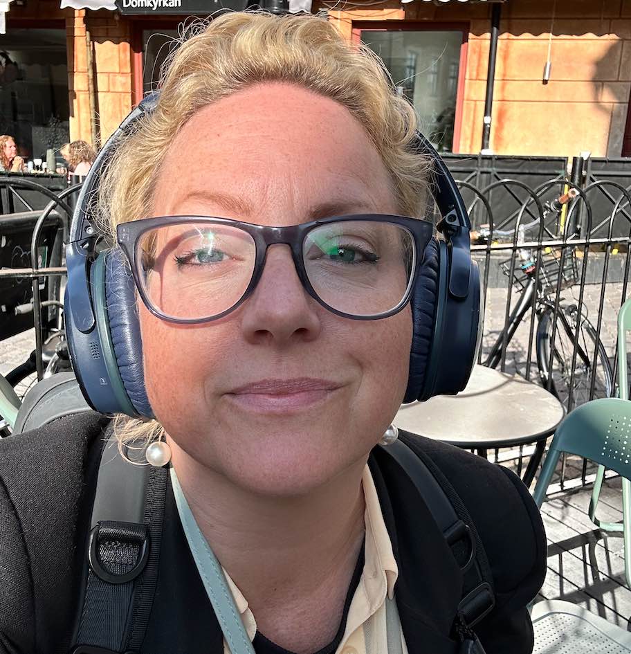 Therese Balksjö selfie
