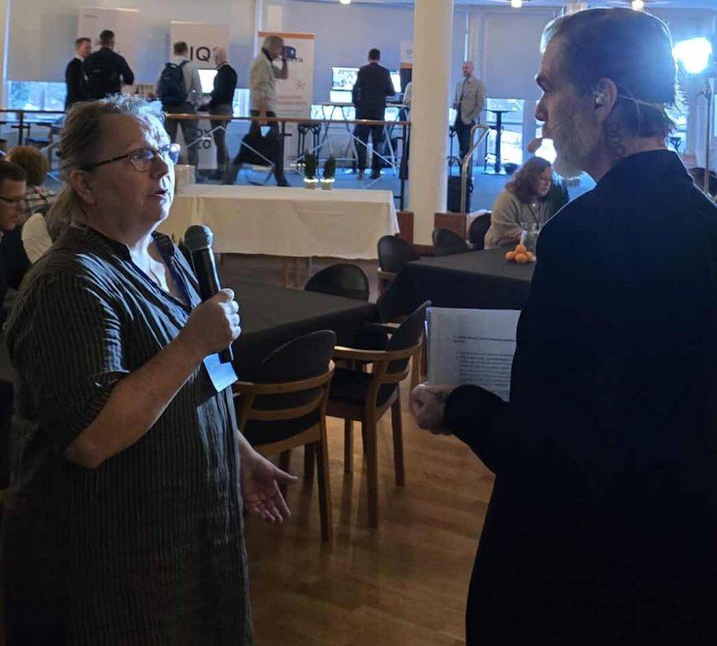 Mona Ekesryd, Internetstiftelsen under eventet Digitala Västerbotten.