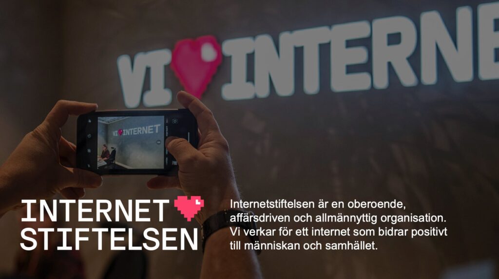 Internetstiftelsen.